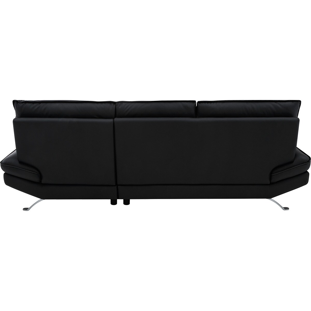 カウチソファ 本革(一部合成皮革)タイプ (FR03 左カウチ BK) | ニトリ