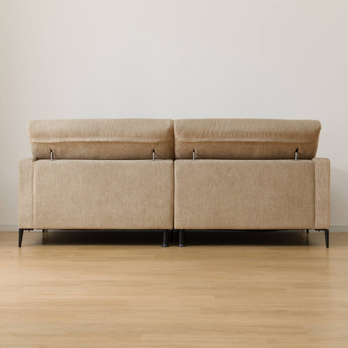 3人掛けワイドソファ 布張りタイプ (サザーラ BE) | ニトリネット