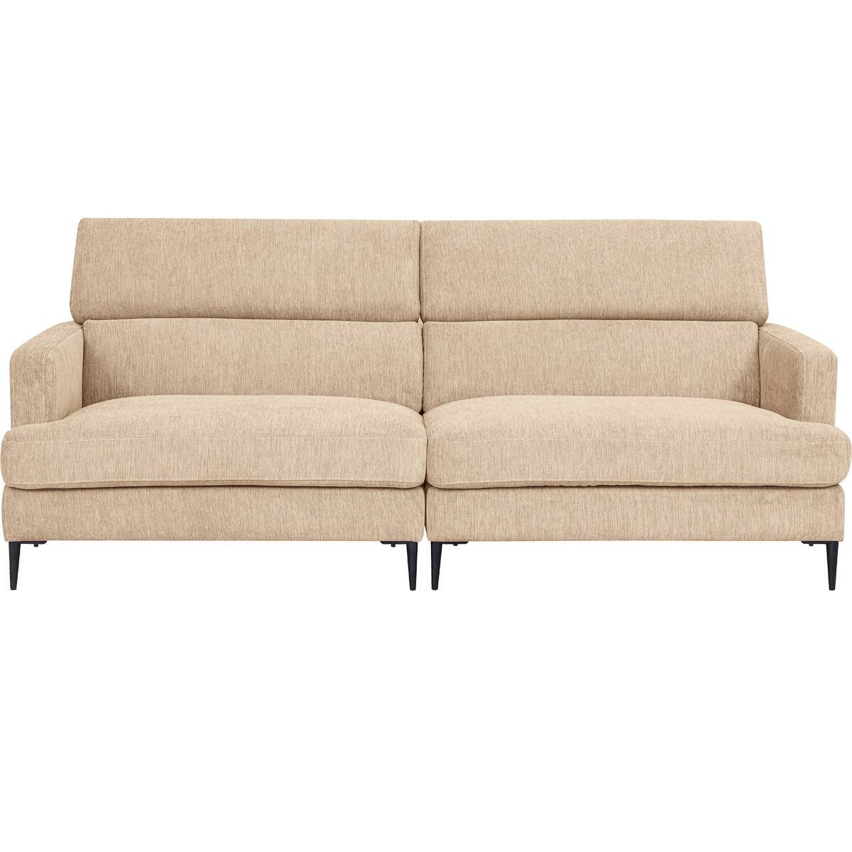 3人掛けワイドソファ 布張りタイプ (サザーラ BE) | ニトリネット