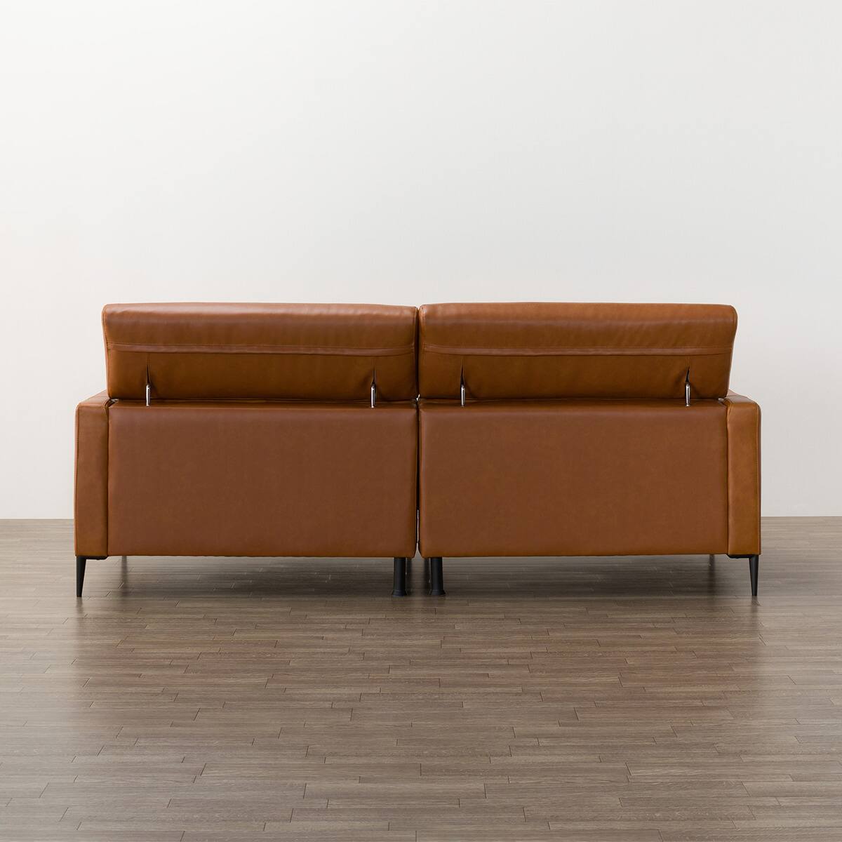 3人掛けワイドソファ 本革(一部合成皮革)タイプ (サザーラ C2 BR