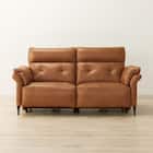 3人掛け電動リクライニングソファ 本革タイプ (EK5190 BR) 8枚目画像