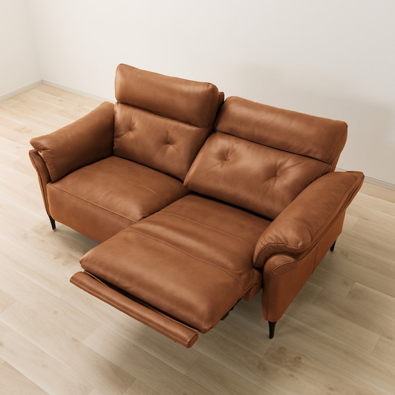 3人掛け電動リクライニングソファ 本革タイプ (EK5190 BR) 14枚目画像