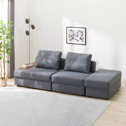 収納付き布張りソファーベッド(BX01)通販 | ニトリネット【公式  