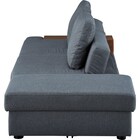 収納付きソファベッド 布張りタイプ (BX01 DGY) 6枚目画像