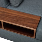 収納付きソファベッド 布張りタイプ (BX01 DGY) 17枚目画像