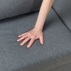 収納付きソファベッド 布張りタイプ (BX01 DGY) 21枚目画像