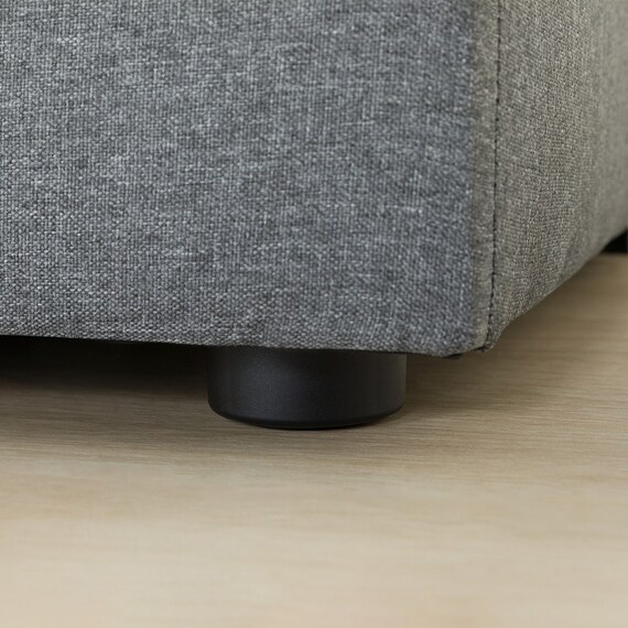 収納付きソファベッド 布張りタイプ (BX01 DGY) 22枚目画像