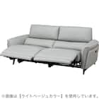 3人掛け両電動リクライニングソファ 本革(一部合成皮革)タイプ (LS02 2モーター NW BE) 13枚目画像