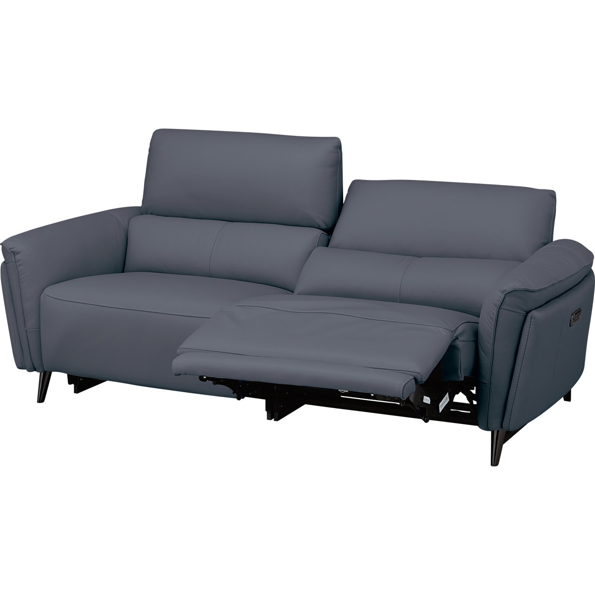 ニトリ　本革　リクライニングソファ 3人掛け　②左ブロック 3人掛け電動本革リクライニングソファ(NZ278 右 BR) | ニトリ