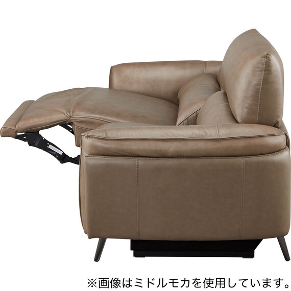 3人掛け右電動リクライニングソファ 本革(一部合成皮革)タイプ (LS02 2 