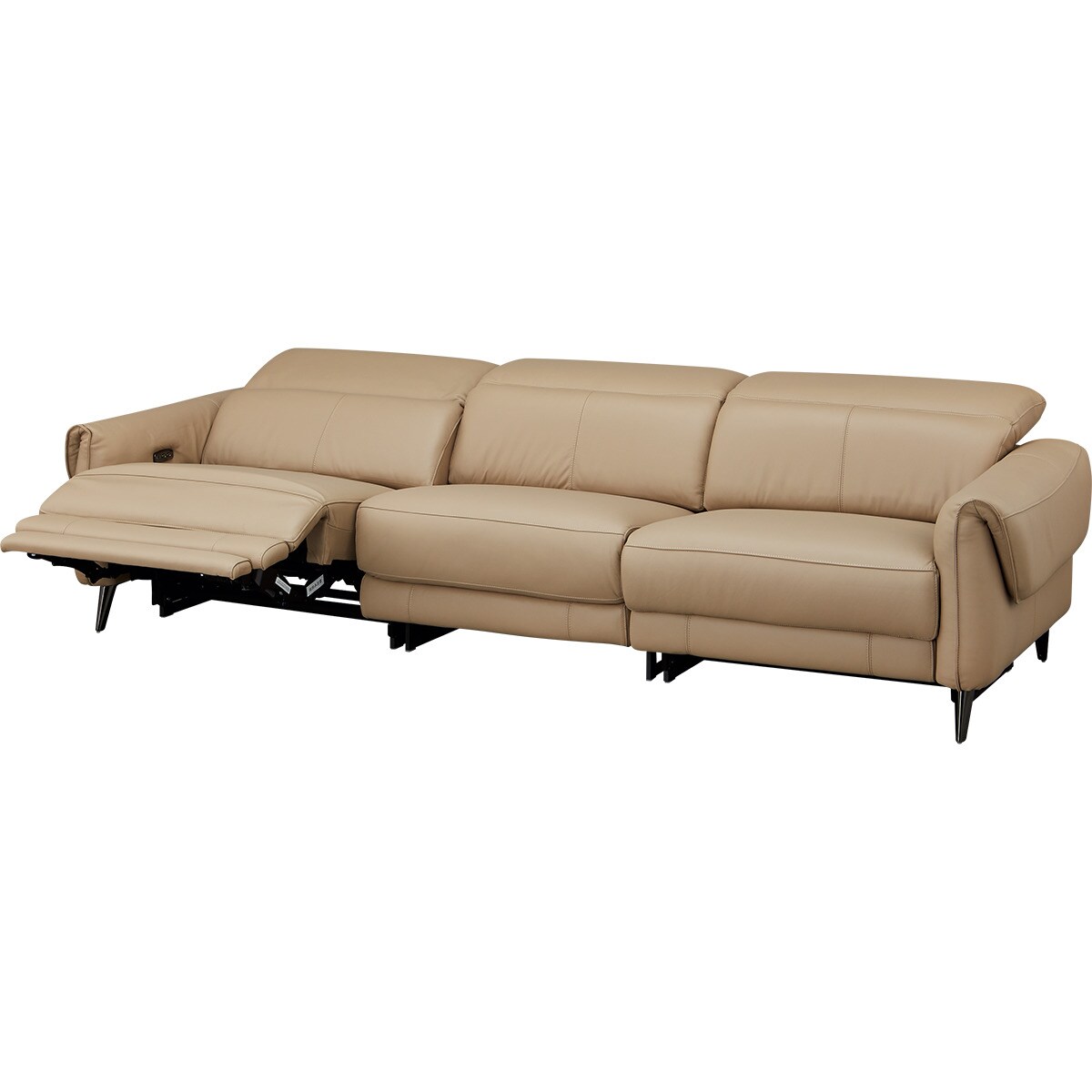 ニトリ』2人用ワイド本革ソファ 2人掛けワイドソファ 本革(一