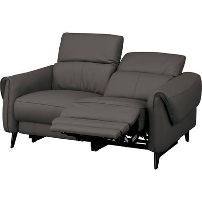 2人掛け 左電動リクライニングソファ(LS04 革 NW DGY)通販 | ニトリ  