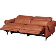 3人掛け電動リクライニングソファ 本革(一部合成皮革)タイプ (LS04 SK)