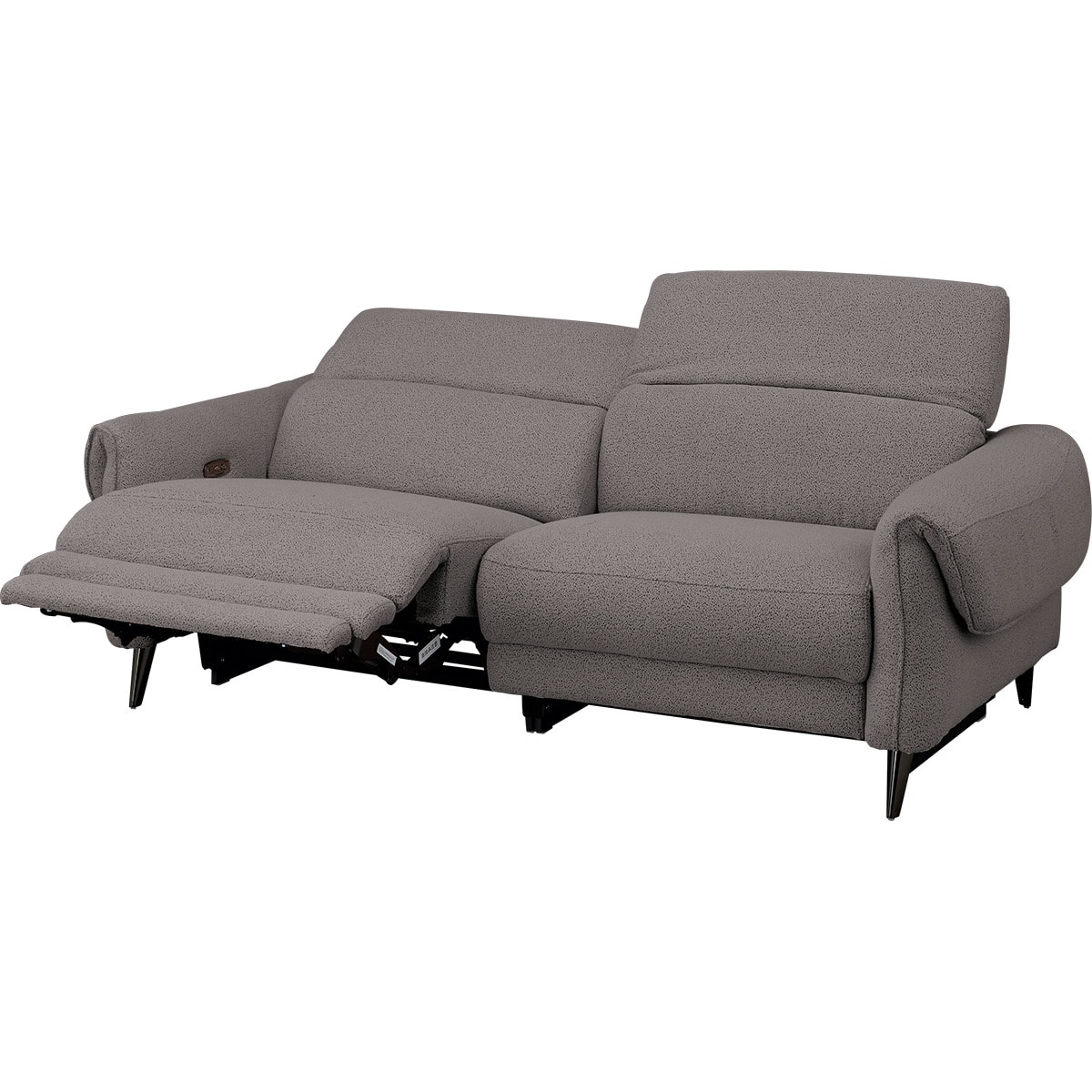 3人掛け布張り 右電動リクライニングソファ(LS04 TER GY)通販 | ニトリ  