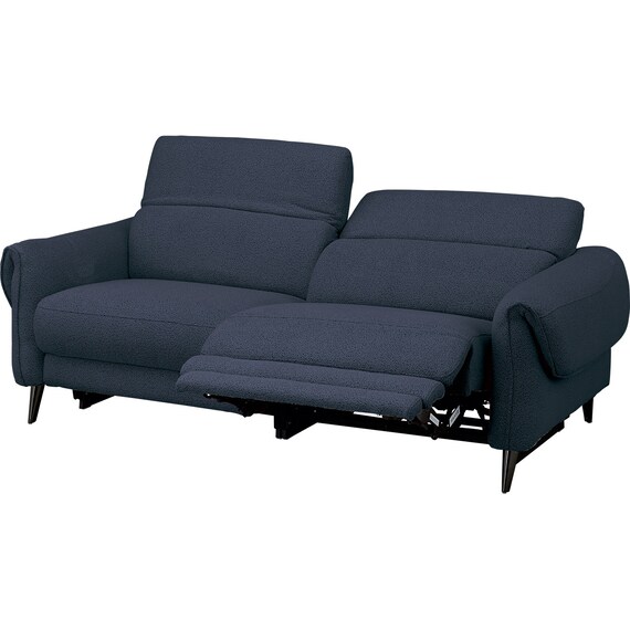 3人掛け左電動リクライニングソファ 布張りタイプ (LS04 TER NV) 1枚目画像