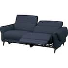 3人掛け左電動リクライニングソファ 布張りタイプ (LS04 TER NV) 1枚目画像