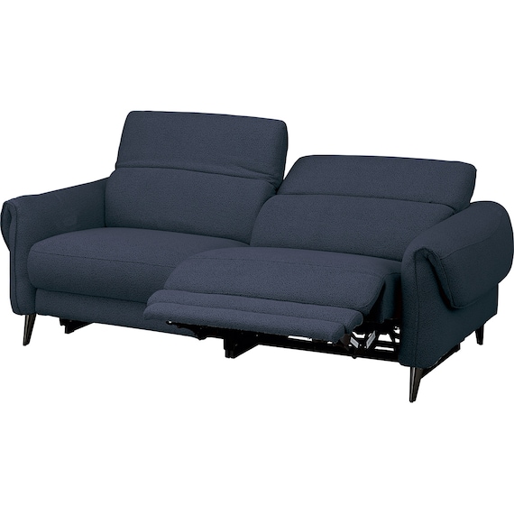 3人掛け左電動リクライニングソファ 布張りタイプ (LS04 TER NV) 1枚目画像