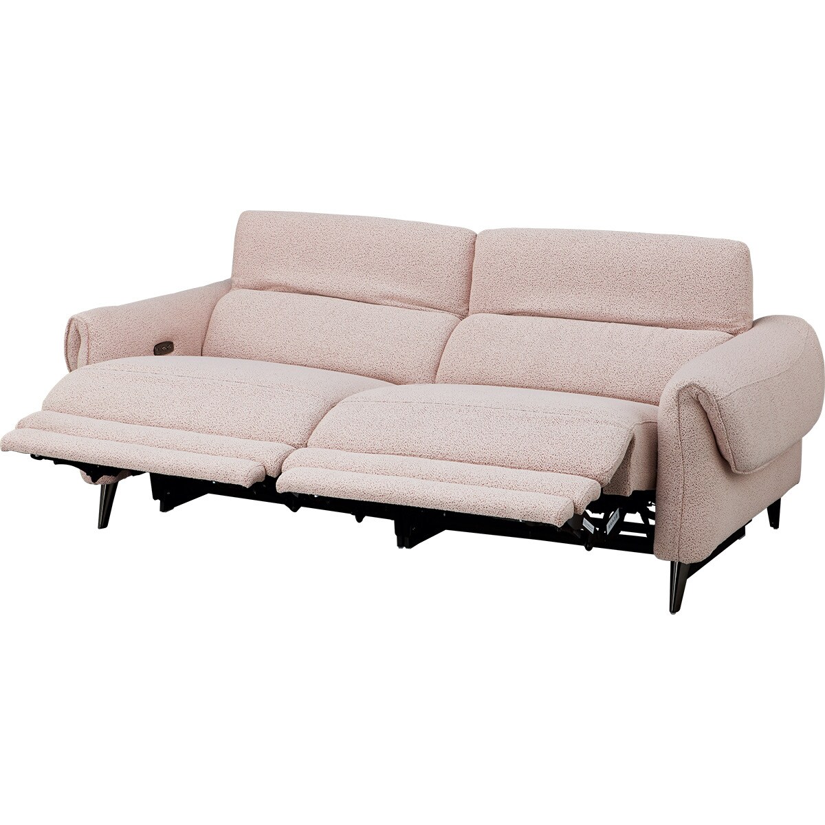 3人掛け布張り 両電動リクライニングソファ(LS04 TER PC