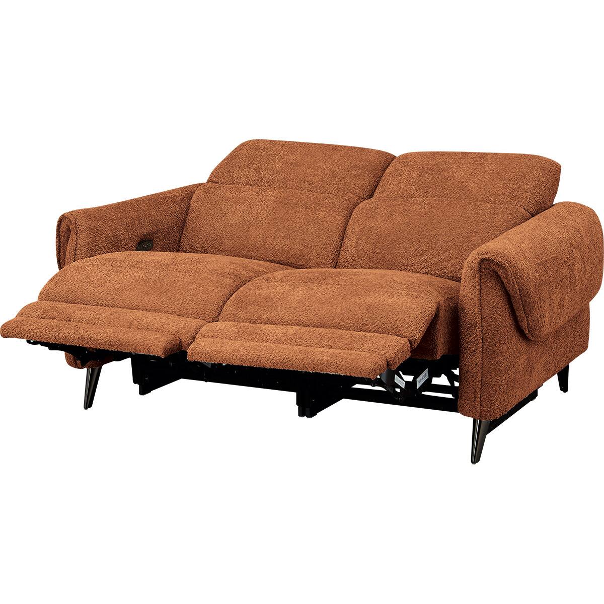 2人掛け両電動リクライニングソファ 布張りタイプ (LS04 SUG OR