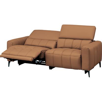 3人掛け 右電動リクライニングソファ(LS05 革 NW BR)通販 | ニトリ  