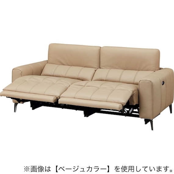 3人掛け両電動リクライニングソファ 本革(一部合成皮革)タイプ (LS05 NW LMO) 21枚目画像
