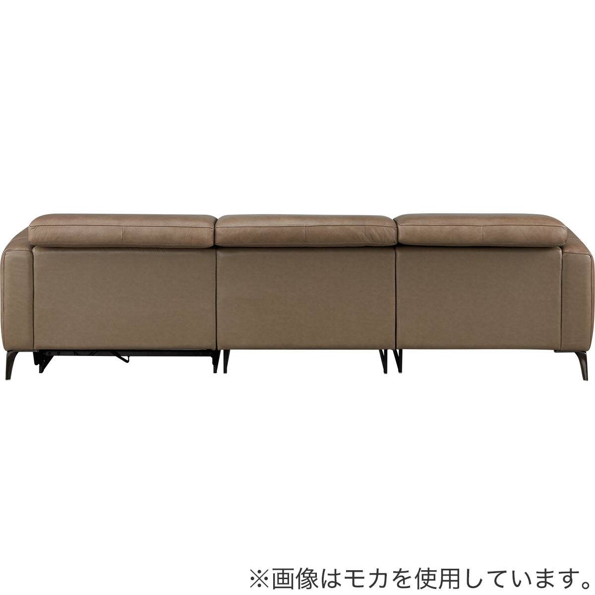 カウチソファ 本革(一部合成皮革)タイプ (LS05 RC SK DBR) | ニトリ