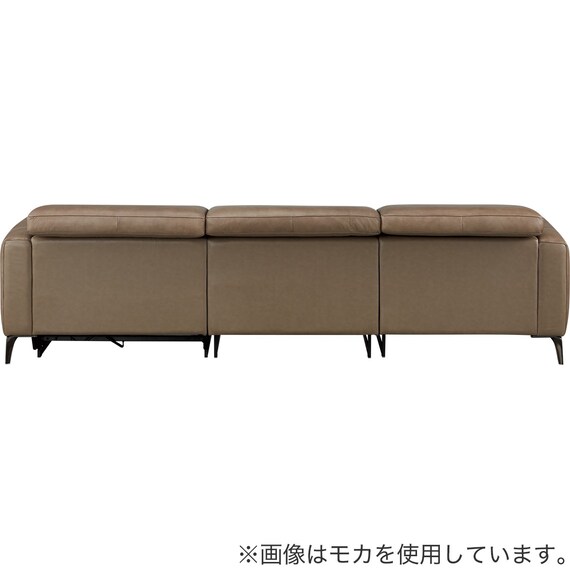 カウチソファ 本革(一部合成皮革)タイプ (LS05 RC SK DBR) | ニトリ 