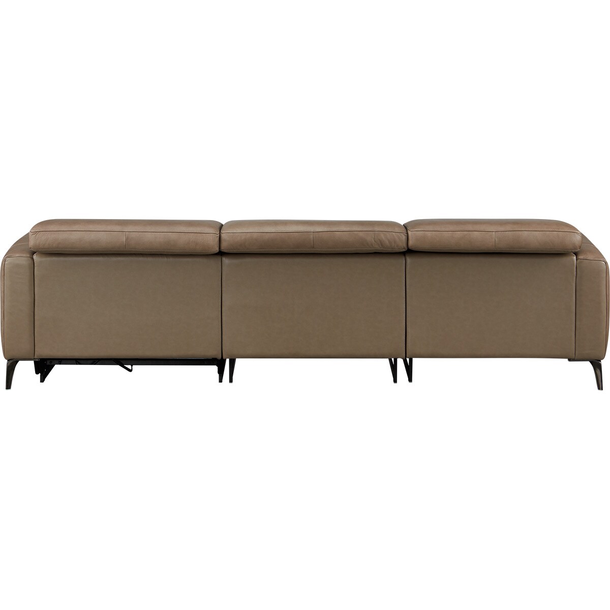 電動リクライニングソファ＋カウチソファ 本革(一部合成皮革)タイプ