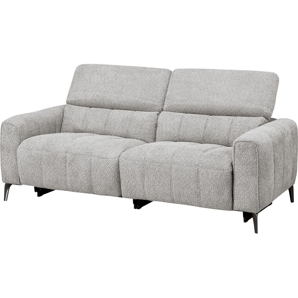 3人掛けソファ 布張りタイプ (LS05 SUG LGY) | ニトリネット【公式