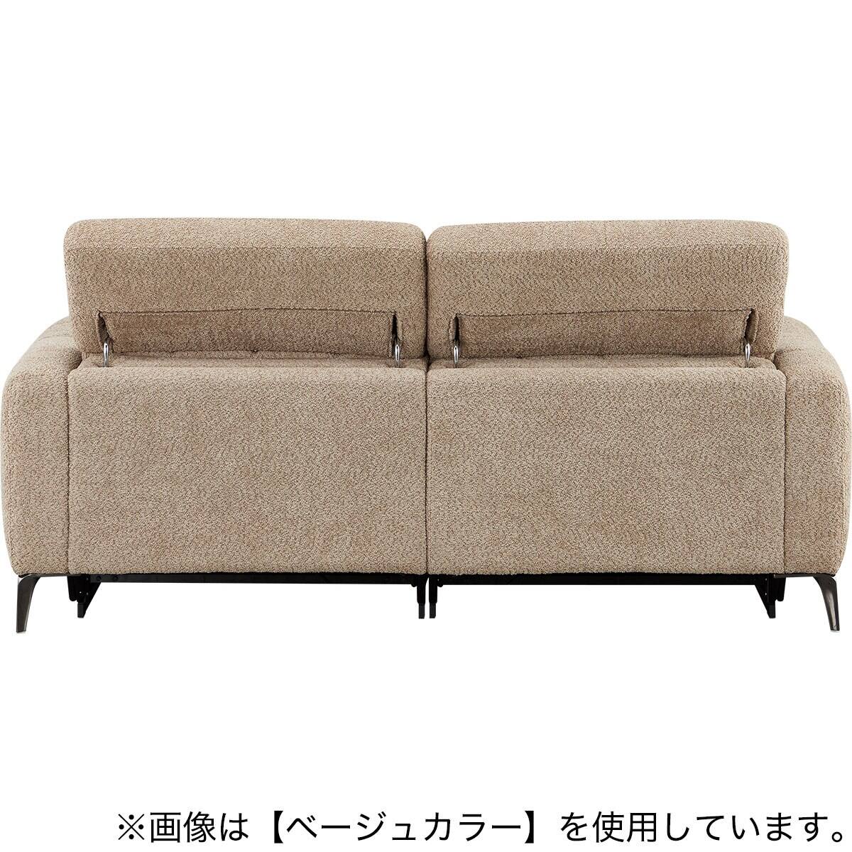 3人掛け右電動リクライニングソファ 布張りタイプ (LS05 SUG DGY