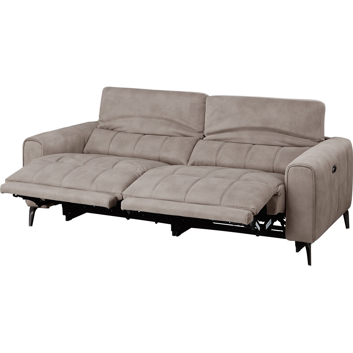 3人掛け両電動リクライニングソファ 布張りタイプ (LS05 PEY MO