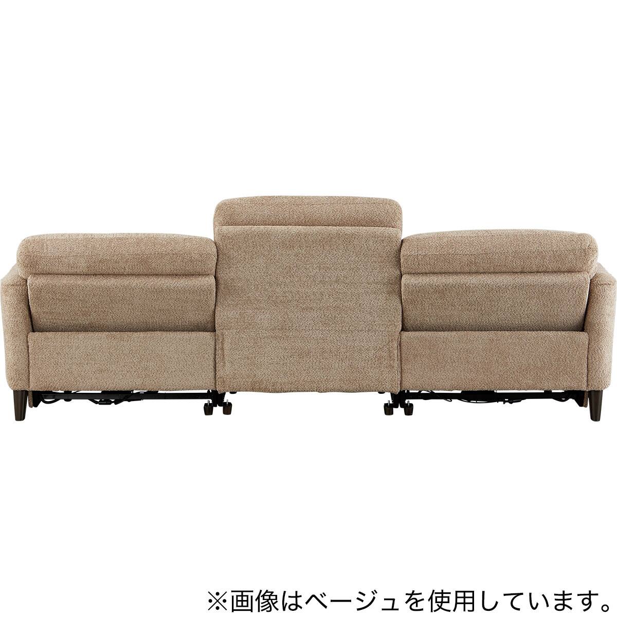 3人掛け両電動リクライニングワイドソファ 布張りタイプ (LS06 SUG 3