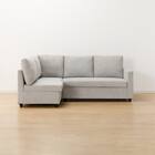 コーナーソファ 布張りタイプ (ノアーク2 右カウチ 撥水加工タイプ MO) 9枚目画像