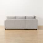 コーナーソファ 布張りタイプ (ノアーク2 右カウチ 撥水加工タイプ MO) 11枚目画像