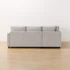 コーナーソファ 布張りタイプ (ノアーク2 右カウチ 撥水加工タイプ MO) 11枚目画像