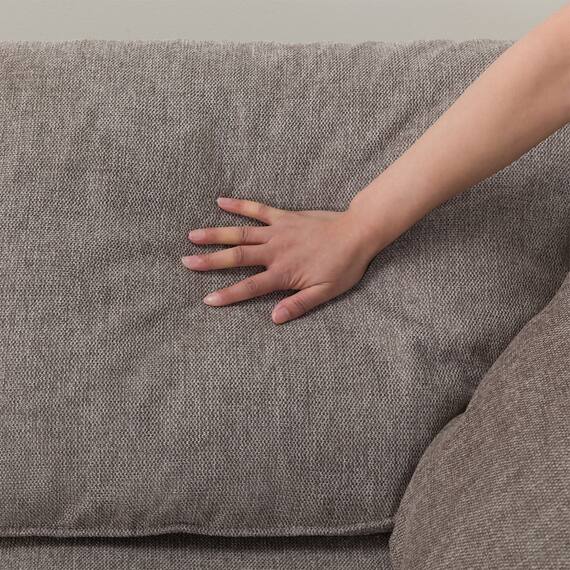 コーナーソファ4点セット 布張りタイプ(MK04ｰ2 LA BE) 7枚目画像