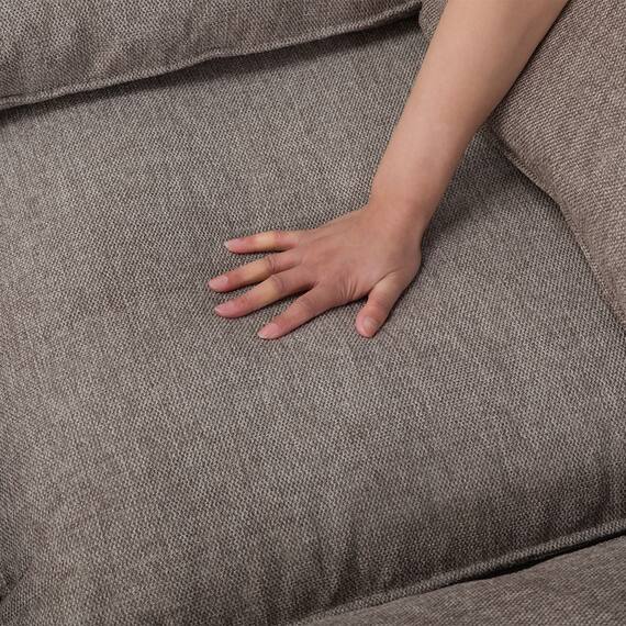 コーナーソファ4点セット 布張りタイプ(MK04ｰ2 LA BE) 8枚目画像