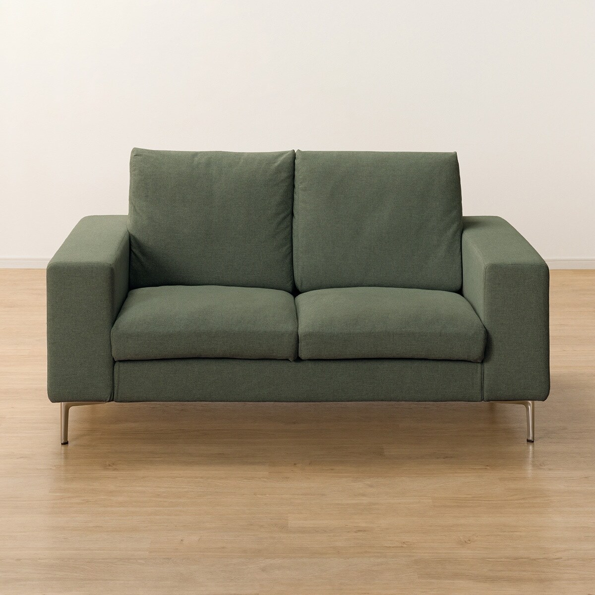 2人掛けカスタマイズソファ 布張りタイプ (ミディアムタイプ/ハイ