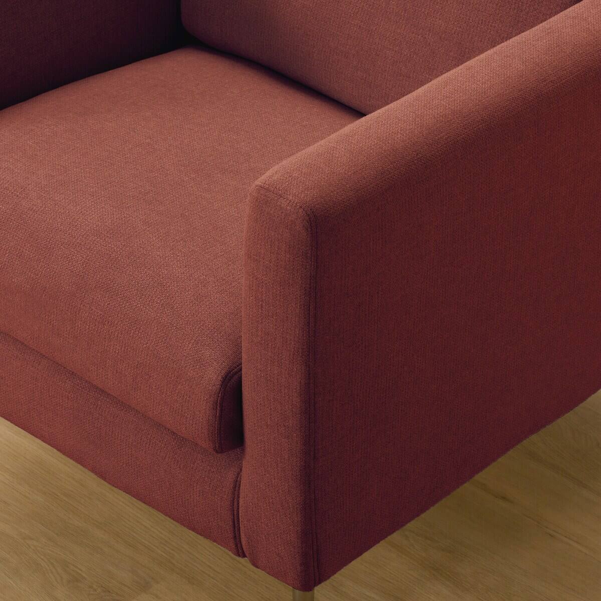 傷・汚れに強い 1人掛けカスタマイズソファ 布張りタイプ (MS02 かため