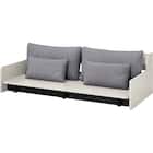 ベッドソファフレーム (B2 マットレス別売り MGY/WW) 1枚目画像