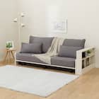 ベッドソファ サイドラック付き (B2 MGY/WW) 1枚目画像