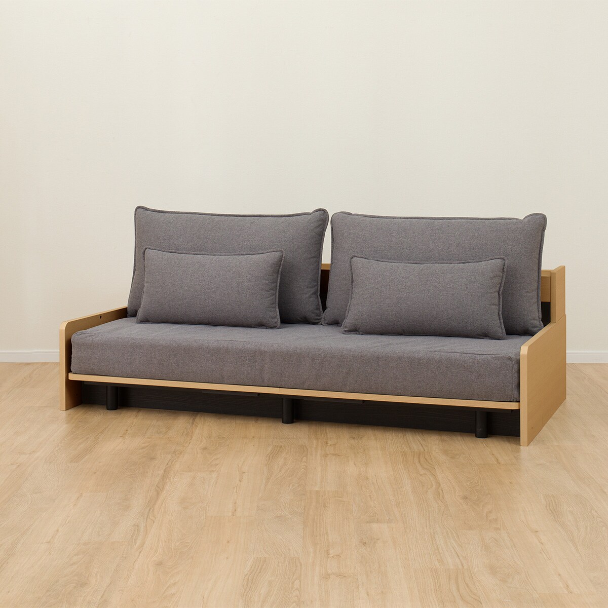 ベッドソファ (B2 MGY/LBR) | ニトリネット【公式】 家具・インテリア通販