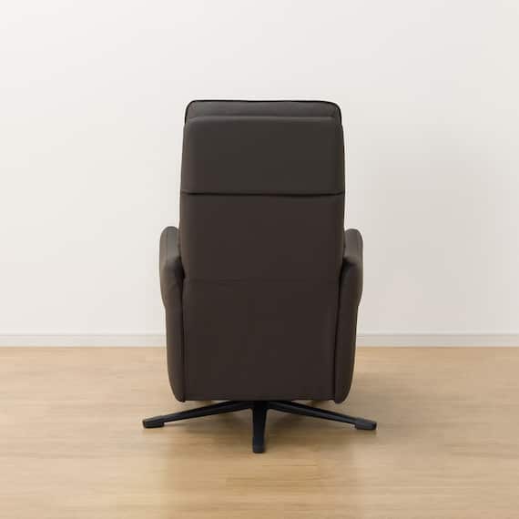 電動リクライニングパーソナルチェア + テーブルセット 本革(一部合成皮革)タイプ (LE01-2 2モーター DBR) 23枚目画像