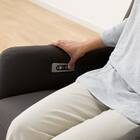 電動リクライニングパーソナルチェア + テーブルセット 本革(一部合成皮革)タイプ (LE01-2 2モーター DBR) 26枚目画像