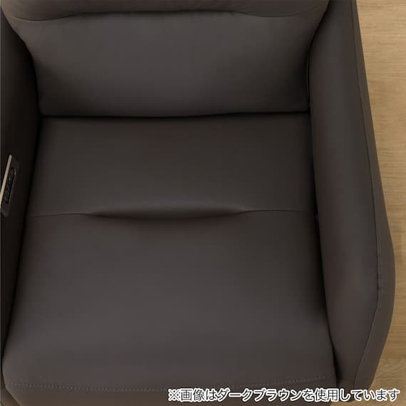 電動リクライニングパーソナルチェア 本革(一部合成皮革)タイプ (LE01-2 2モーター BE) 29枚目画像