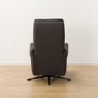 電動リクライニングパーソナルチェア + テーブルセット 本革(一部合成皮革)タイプ (LE01-2 4モーター DBR) 25枚目画像