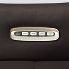 電動リクライニングパーソナルチェア + テーブルセット 本革(一部合成皮革)タイプ (LE01-2 4モーター DBR) 30枚目画像