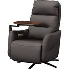 電動リクライニングパーソナルチェア + テーブルセット 本革(一部合成皮革)タイプ (LE01-2 4モーター DBR) 37枚目画像