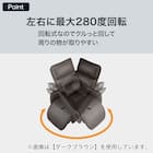 電動リクライニングパーソナルチェア + テーブルセット 本革(一部合成皮革)タイプ (LE01-2 4モーター MO) 14枚目画像