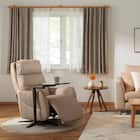 電動リクライニングパーソナルチェア + テーブルセット 本革(一部合成皮革)タイプ (LE01-2 4モーター MO) 15枚目画像